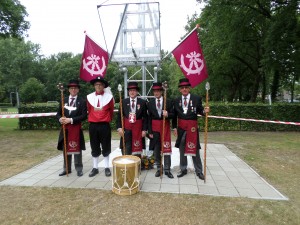 Het gildebestuur juli 2015